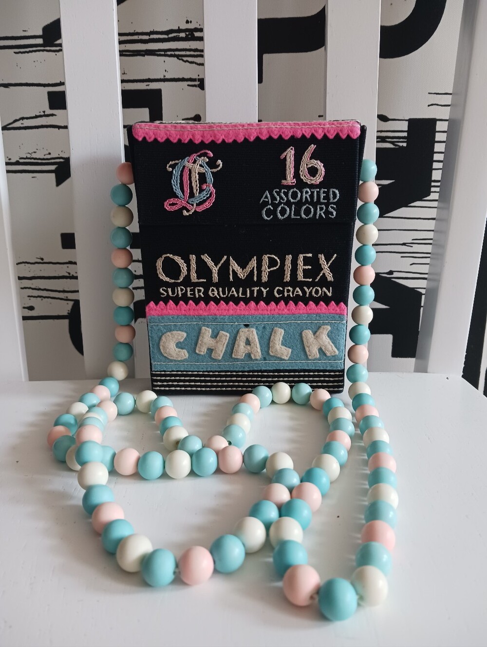 Olympia Le- Tan OLYMPIEX SUPER QUALITYCRAYON CHALK,crossbody Bag